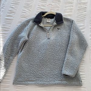 Blue VS Pink Sherpa Pullover